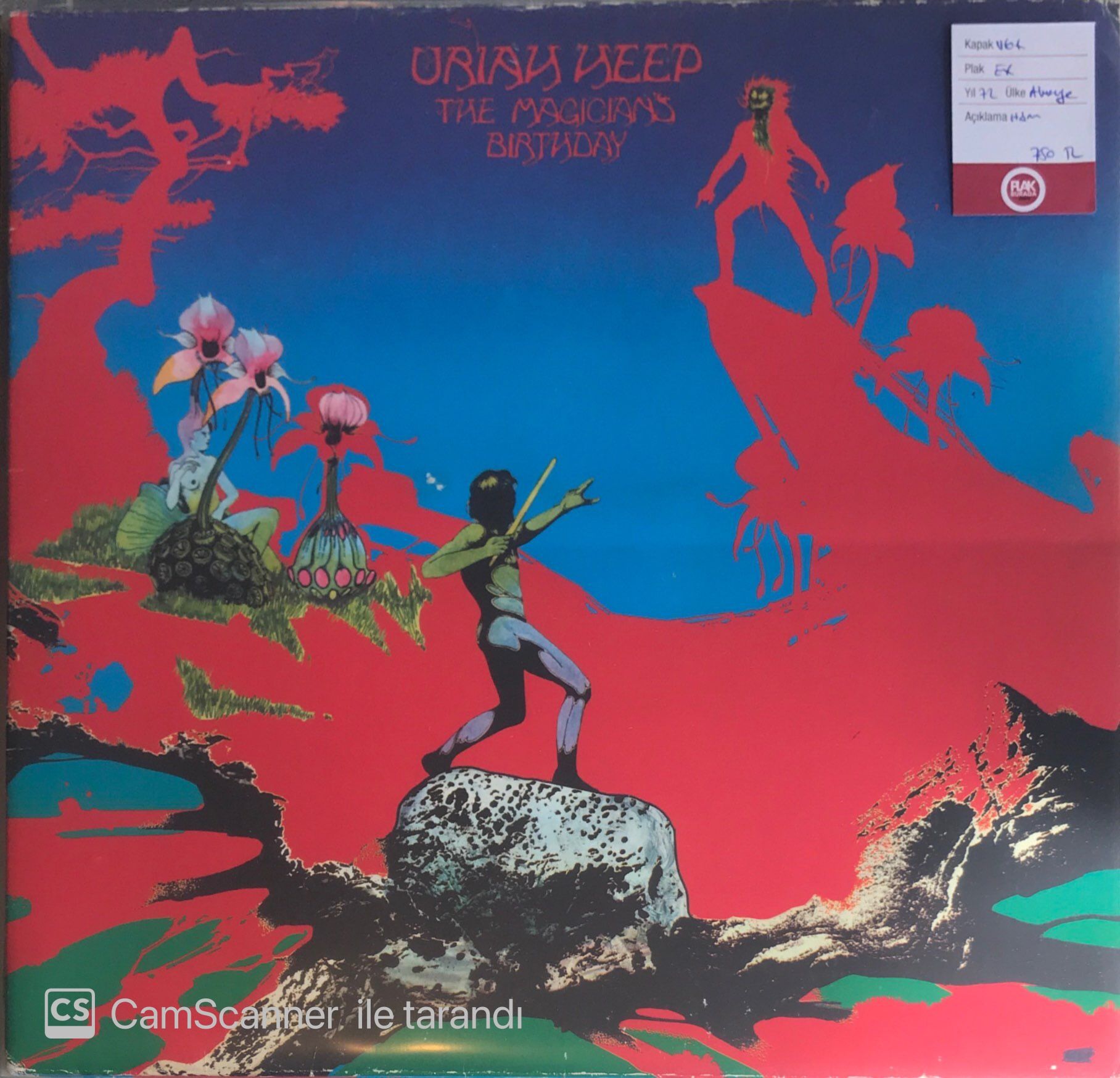 Uriah Heep - The Magician's Birthday LP