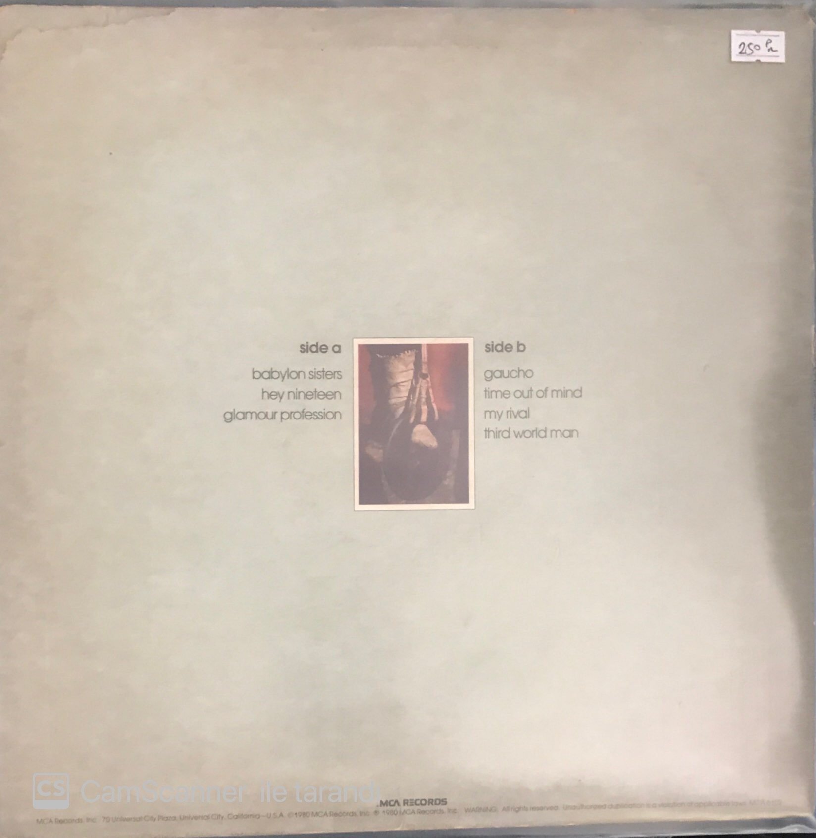 Steely Dan Gaucho LP
