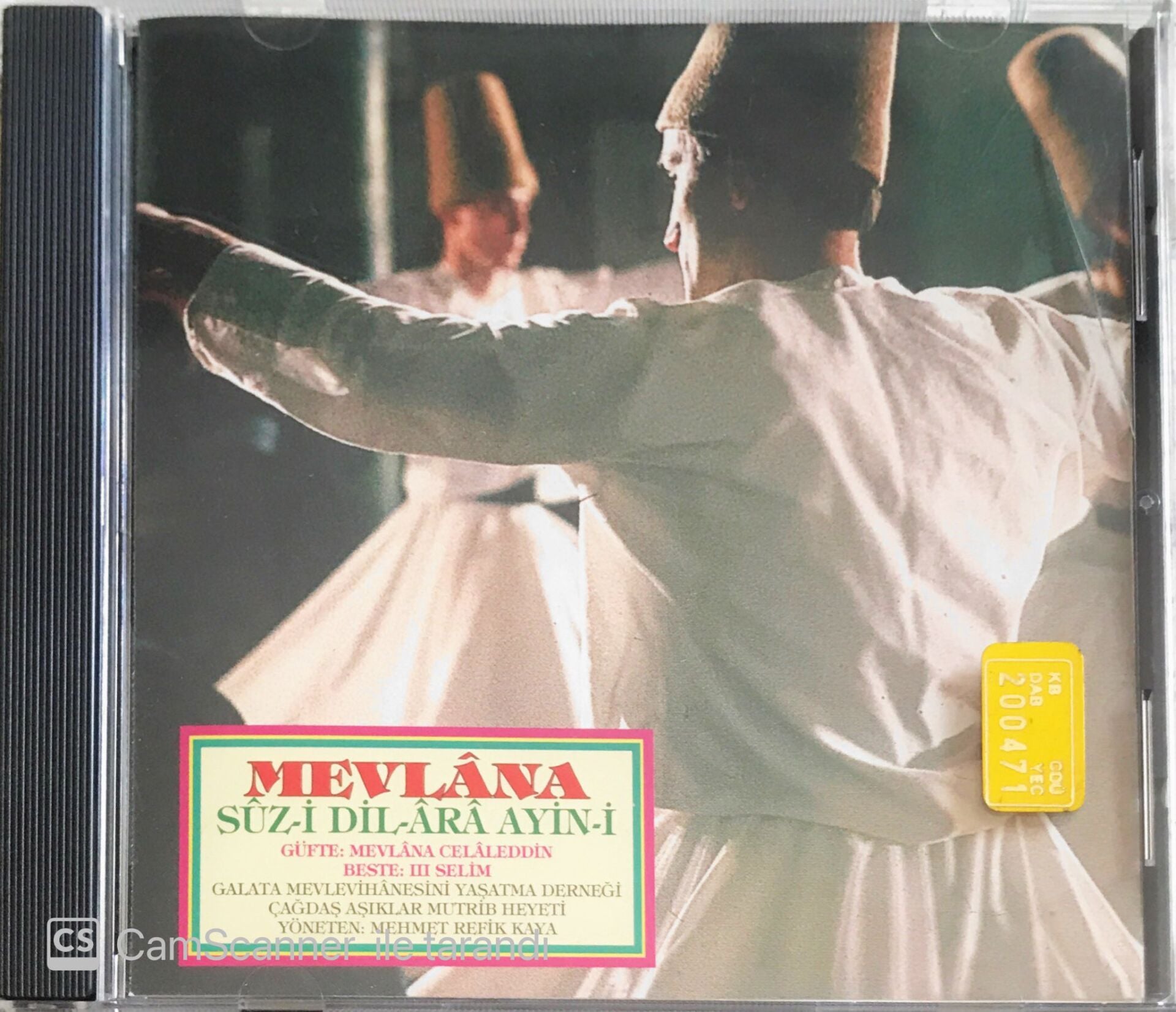 Mevlana - Suz-i Dil-ara Ayin-i - CD