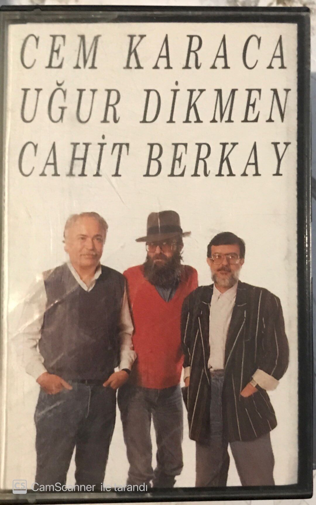 Cem Karaca Uğur Dikmen Cahit Berkay Yiyin Efendiler KASET