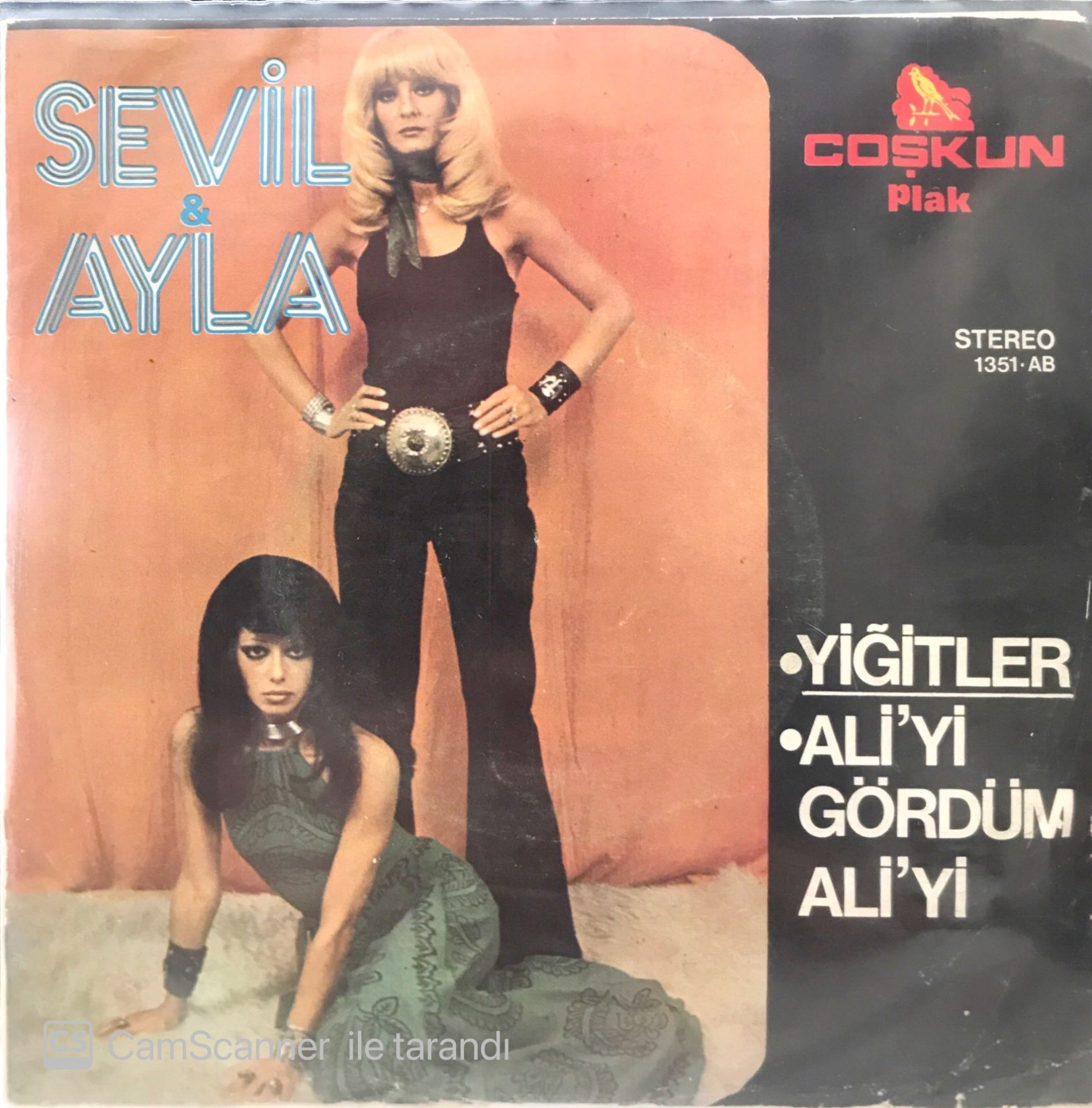 Sevil & Ayla - Yiğitler 45lik