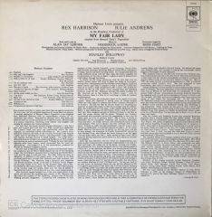 Rex Harrison Julie Andrews My Hair Lady LP