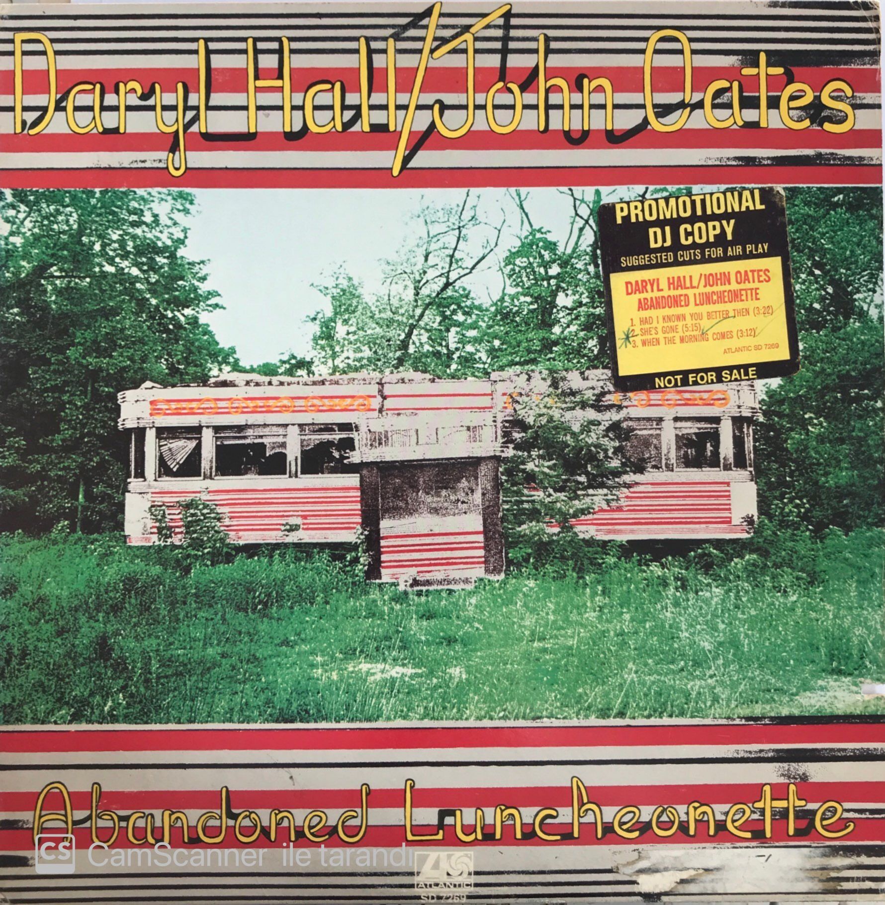 Daryl Hall / John Oates - Abandoned Luncheonette LP