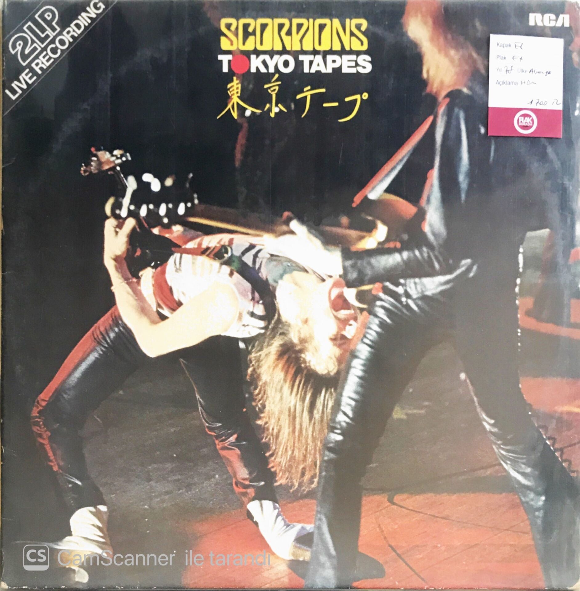 Scorpions - Tokyo Tapes - Double LP