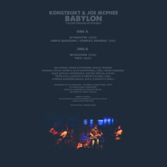 Konstrukt & Joe McPhee – Babylon LP