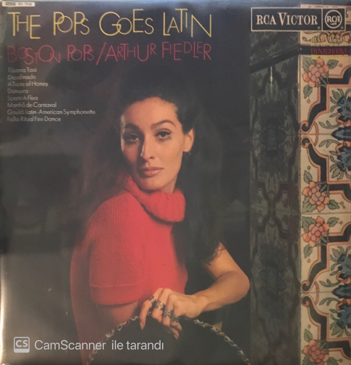 The Pops Goes Latin Boston Pops / Arthur Fiedler LP