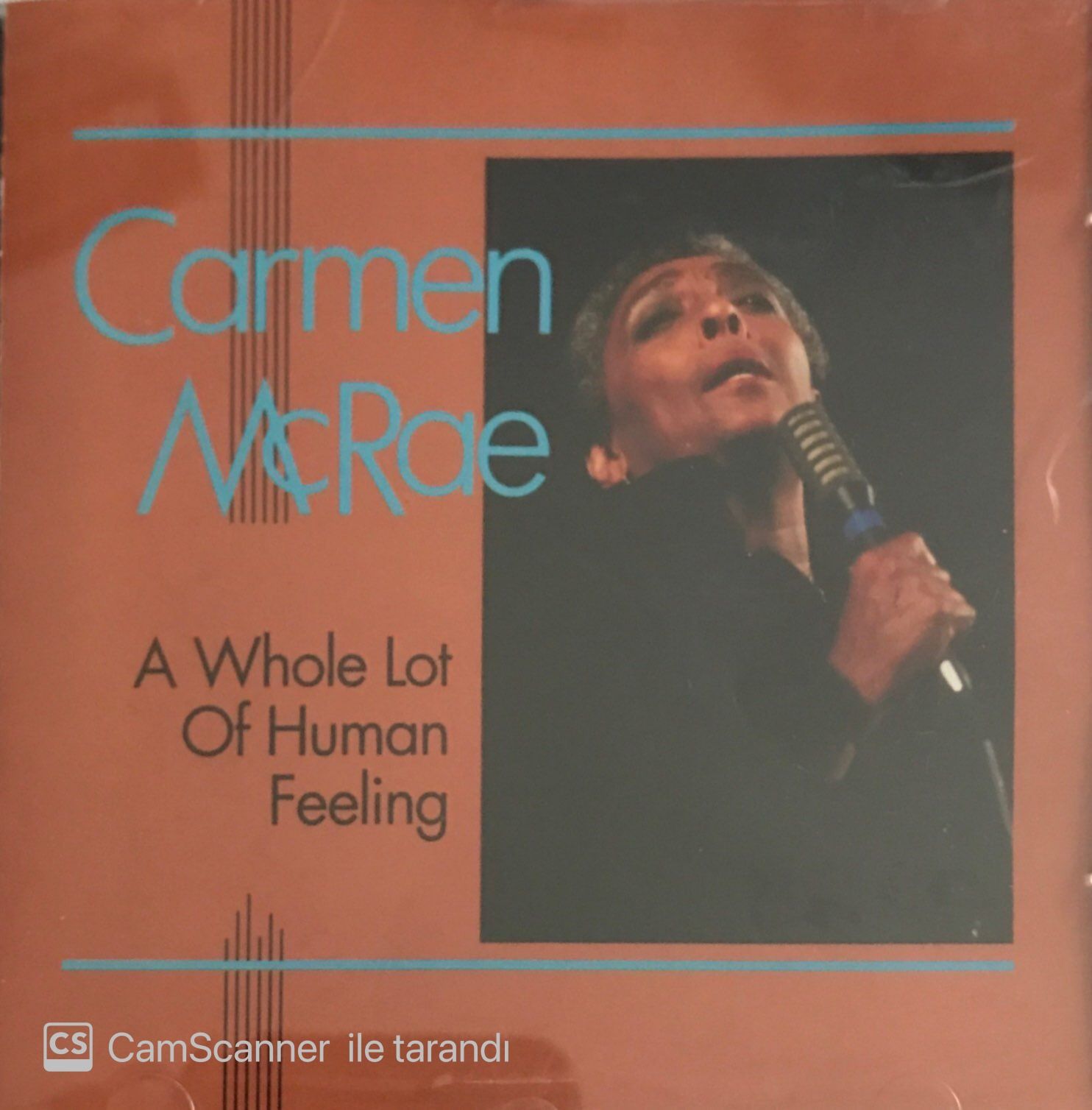 Carmen Mcrae A Qhole Lot Of Human Feeling CD