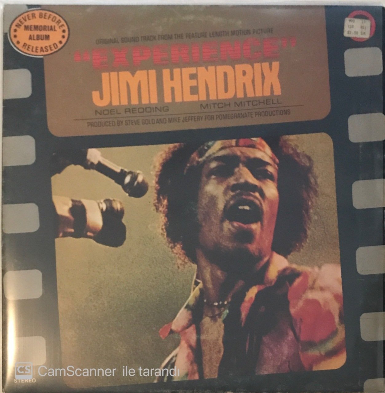 Jimi Hendrix Experience İlk Baskı LP