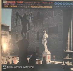 Hendelssohn Italian Haydn Clock Eric Leinsdorf Conducting The Rochester Philharmonic LP