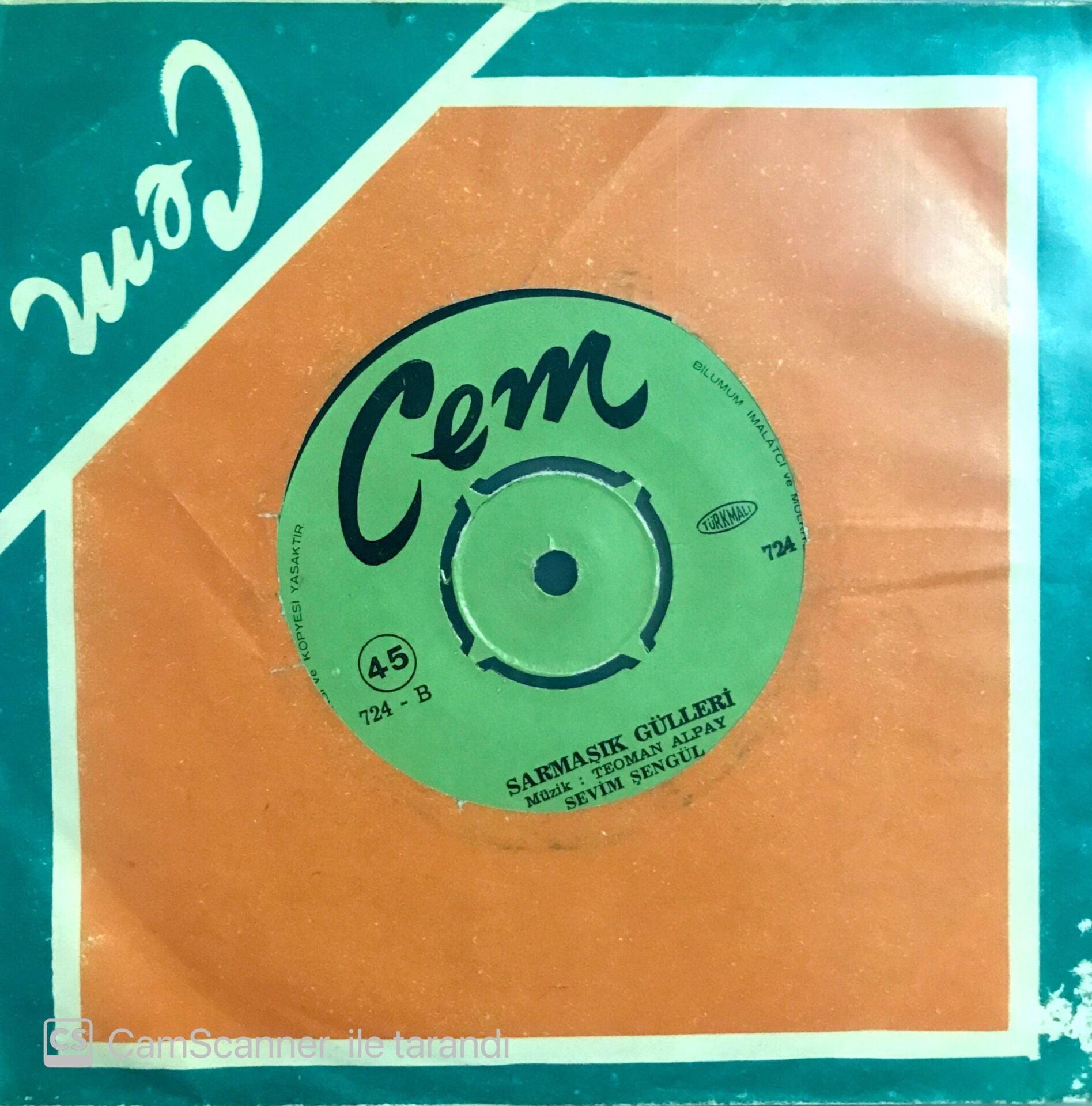 Sevim Şengül Ey Ceylan Bakışlı 45 Lik