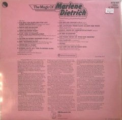 The Magic Of Marlene Dietrich LP
