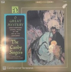 O Great Mystery Unaccompanied Choral Music Of The 16th And 17th Century LP