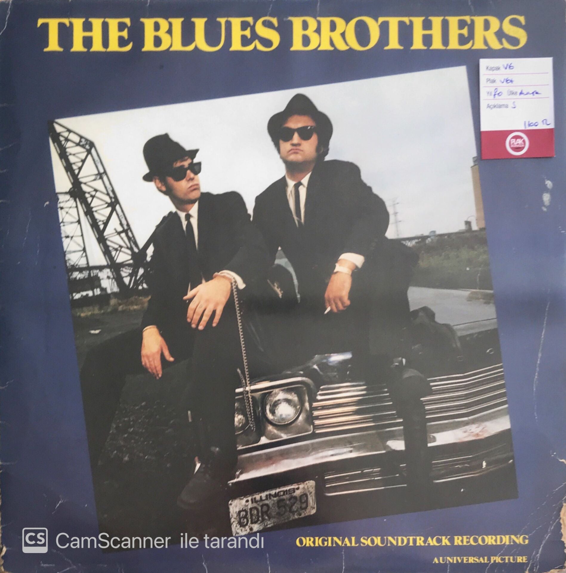 The Blues Brothers Original Soundtrack Recording - LP