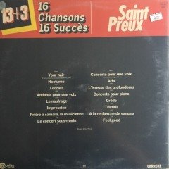 Saint Preux 16 Chansons 16 Succes LP