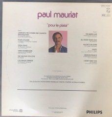 Paul Mauriat Pour Le Plaisir LP