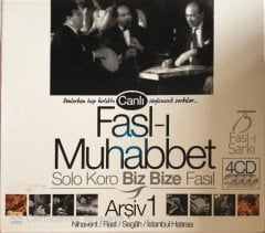 Fasl-ı Muhabbet Solo Koro Biz Bize Fasıl 4'lü CD