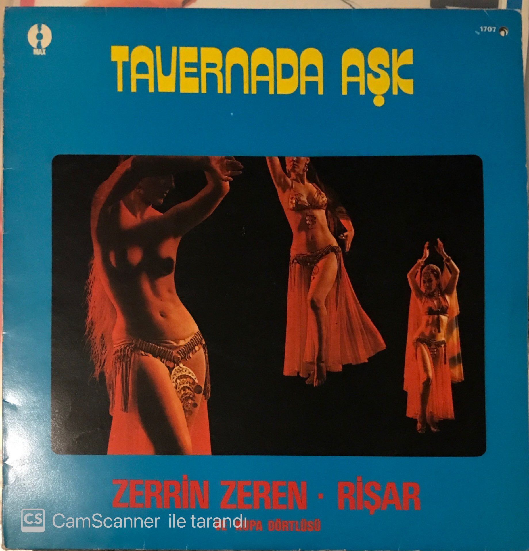 Tavernada Aşk - Zerrin Zeren / Rişar Ve Kupa Dörtlüsü LP