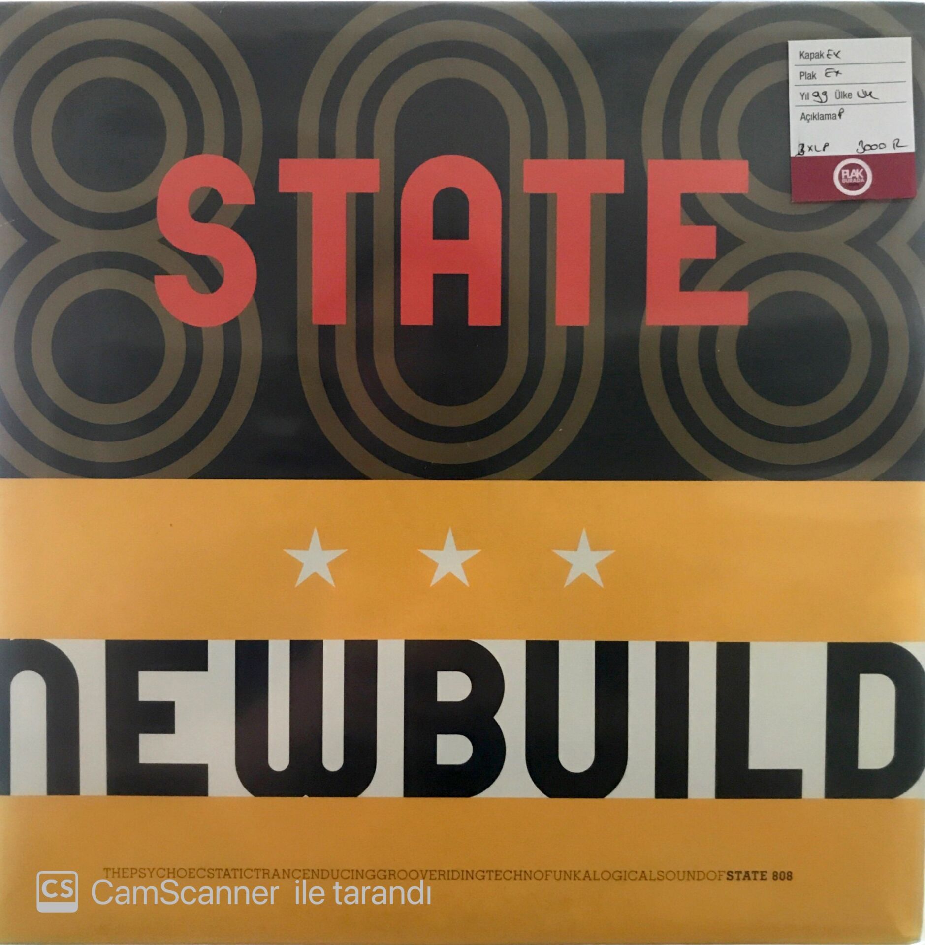 808 State - New Build (3 Plak) LP