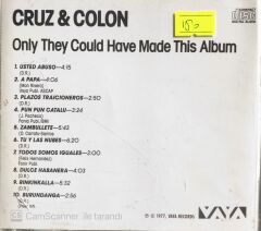 Cruz & Colon - Only They Could Have Made This Album - CD
