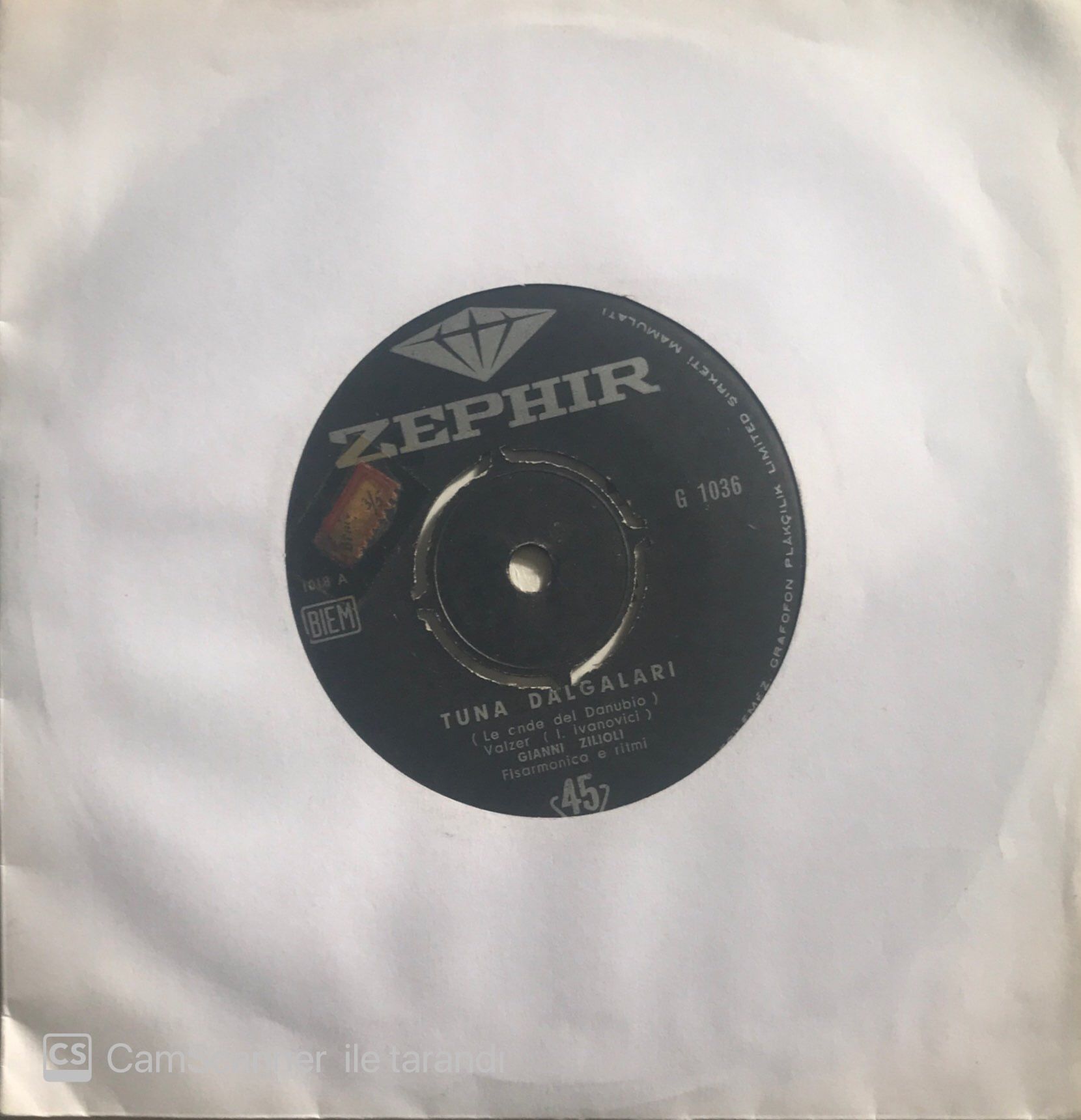 Gianni Zilioli Tuna Dalgaları 45lik