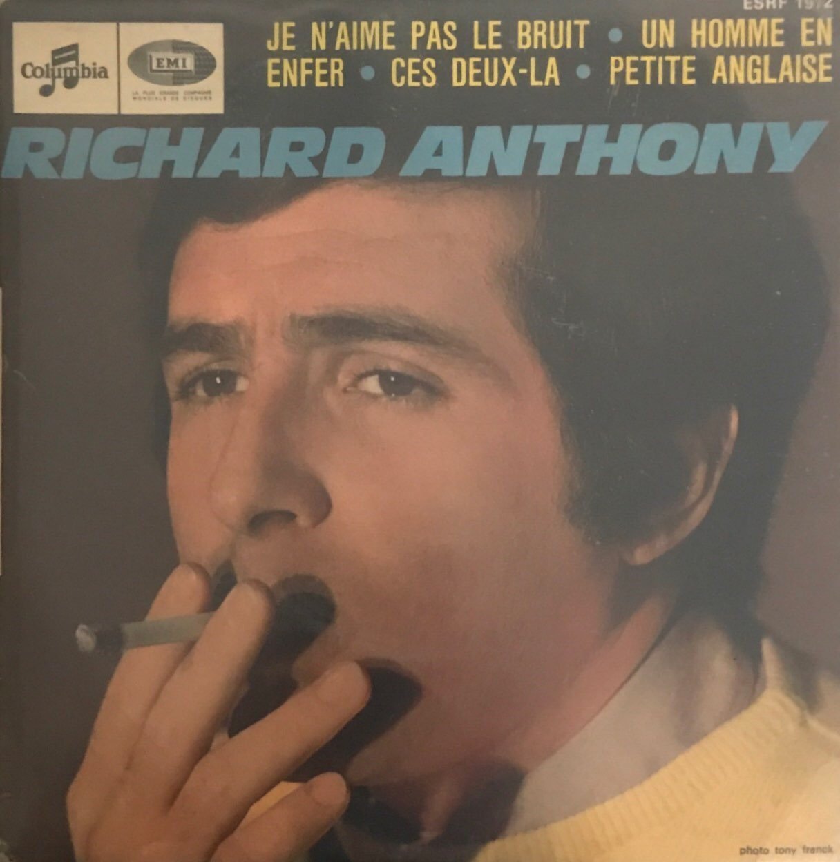 Richard Anthony Je N'aime Pas Le Bruit 45lik