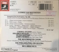 Beethoven Symphonie 9 The Philadelphia Orchestra Riccardo Muti CD