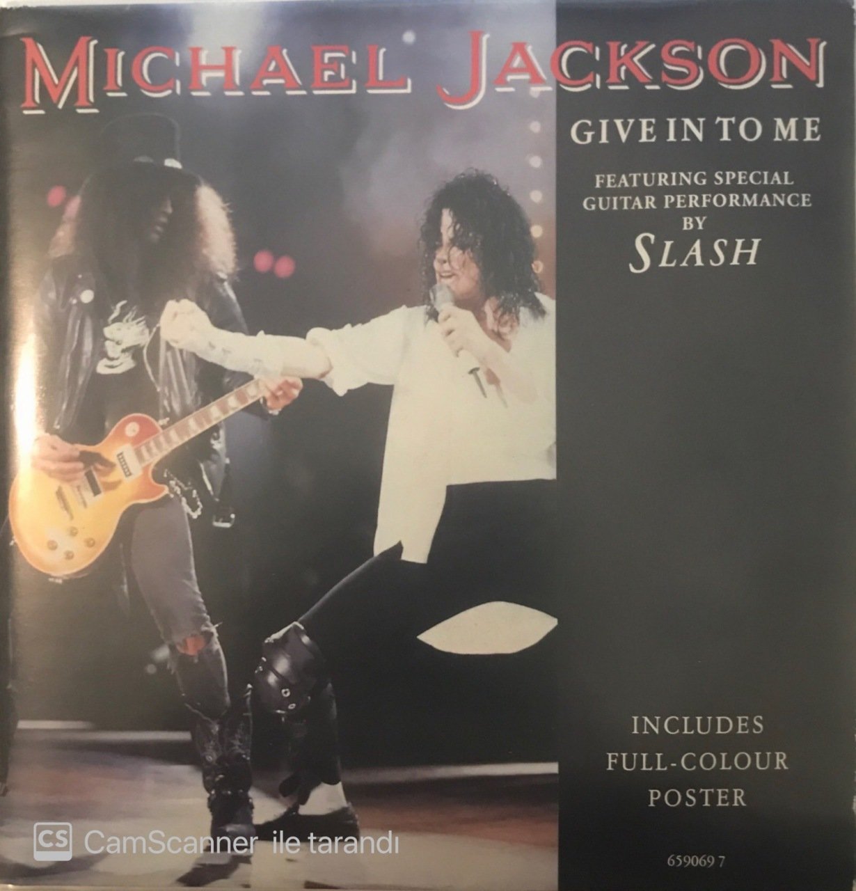 Michael Jackson Give In To Me 45lik