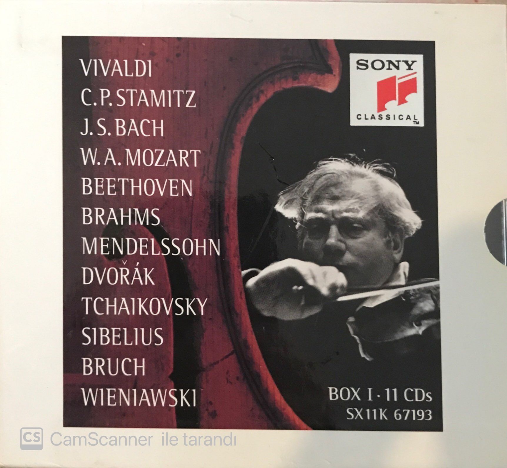 Isaac Stern - A Life In Music 11 CD Box