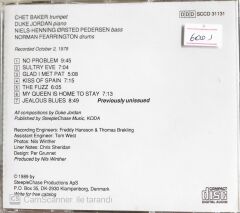 Chet Baker Quartet - No Problem - CD