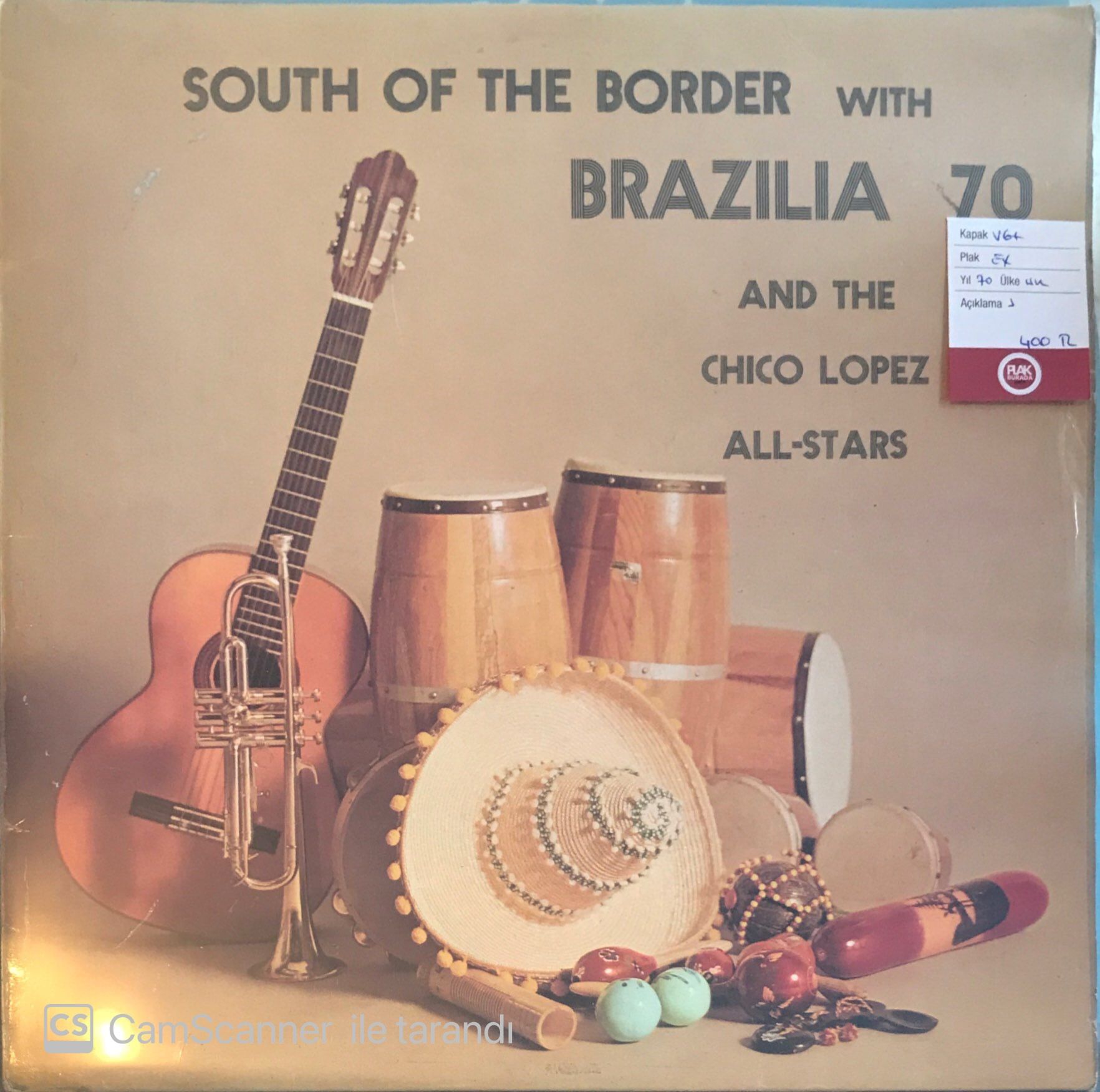 South Of The Border With Brazilia 70 LP