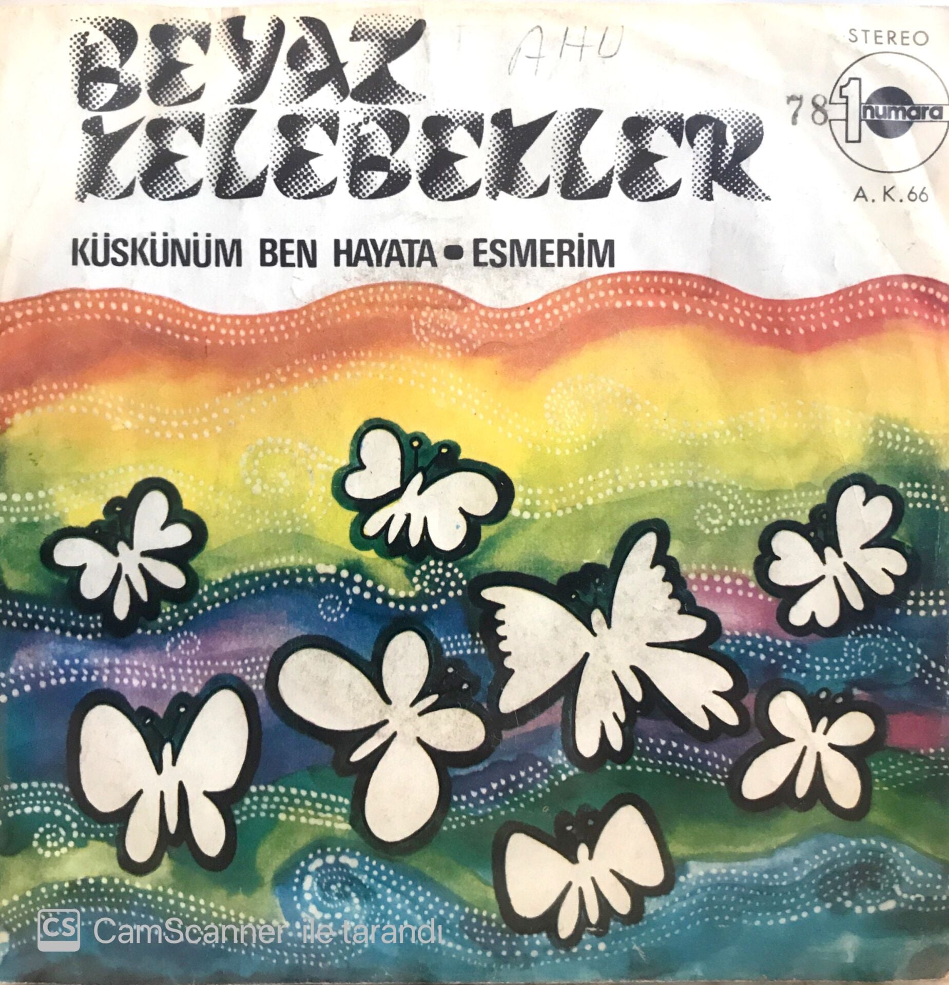 Beyaz Kelebekler - Küskünüm Ben Hayata 45lik