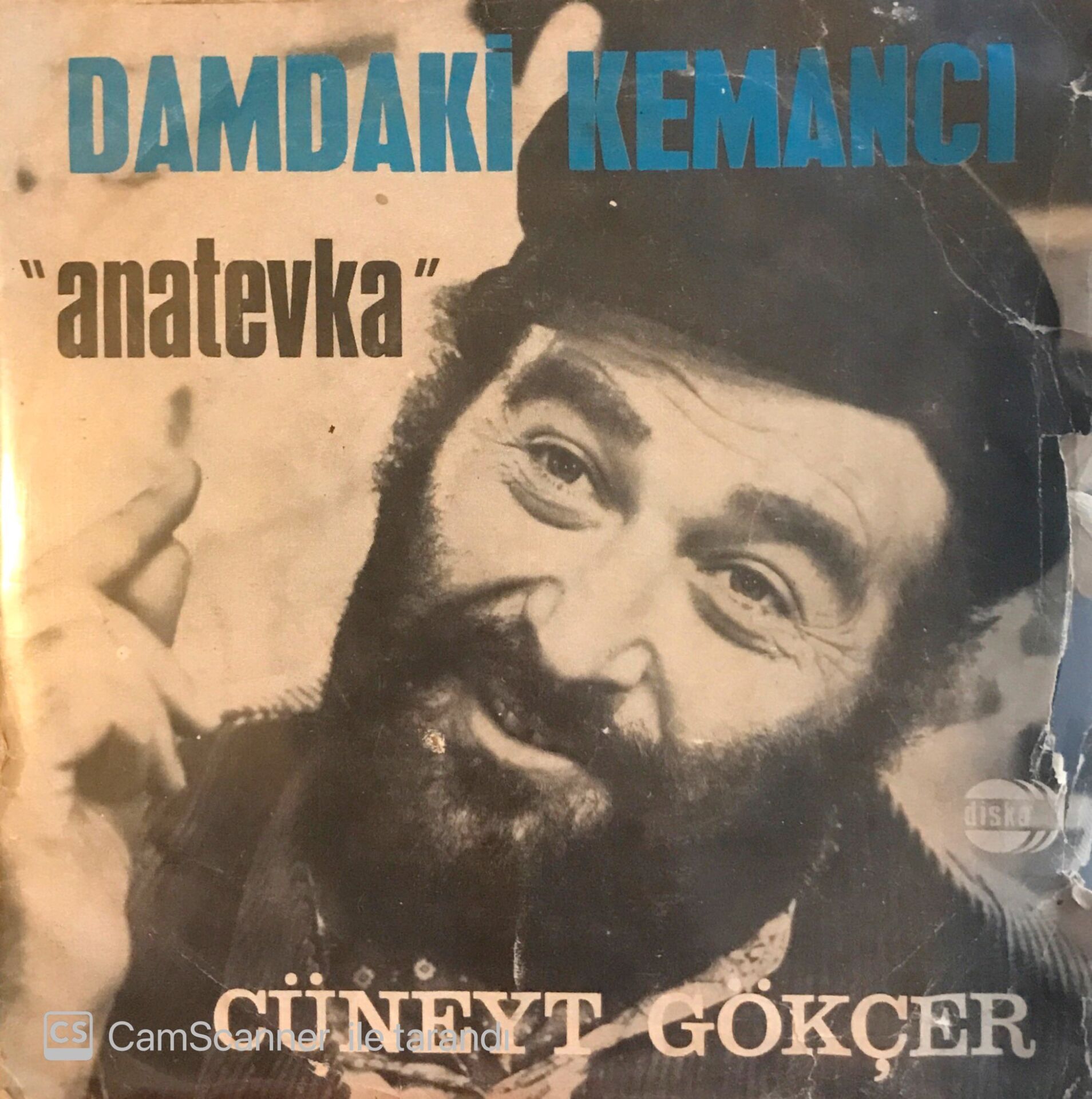 Cüneyt Gökçer - Damdaki Kemancı 45lik
