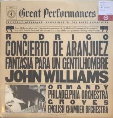 Rodrigo Concertos De Aranjuez John Williams LP