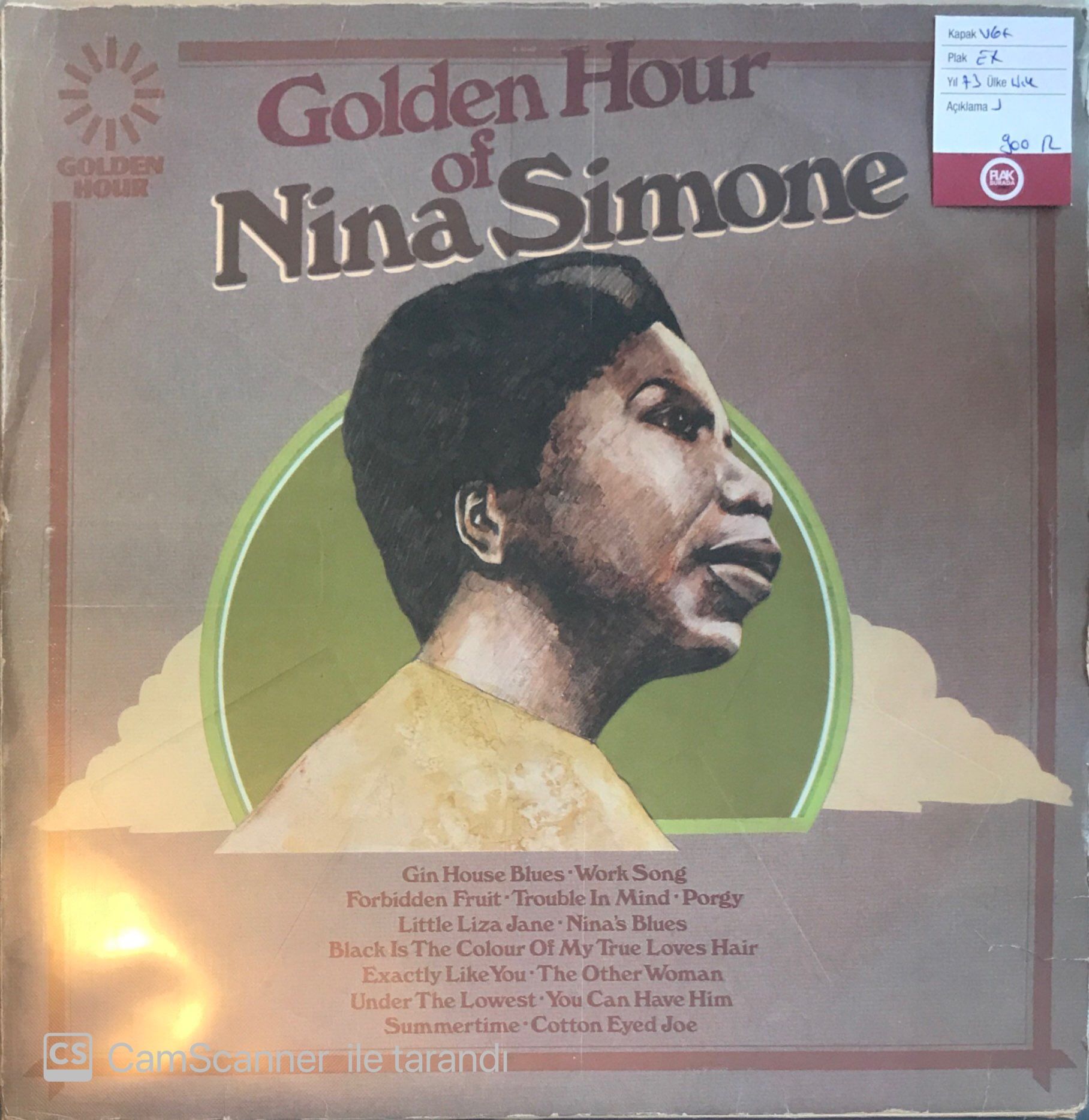 Golden Hour Of Nina Simone LP
