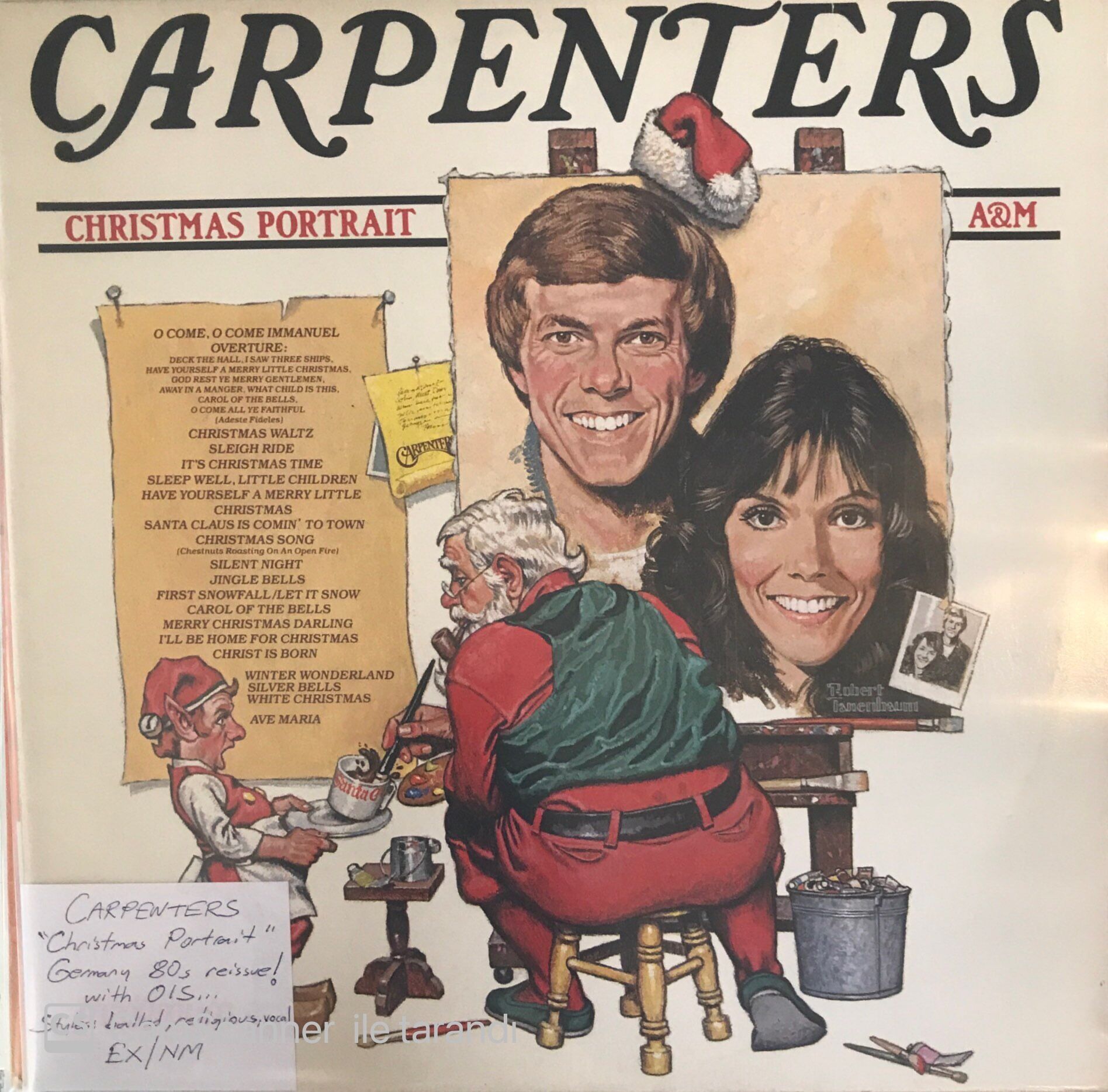 Carpenters - Christmas Portrait LP