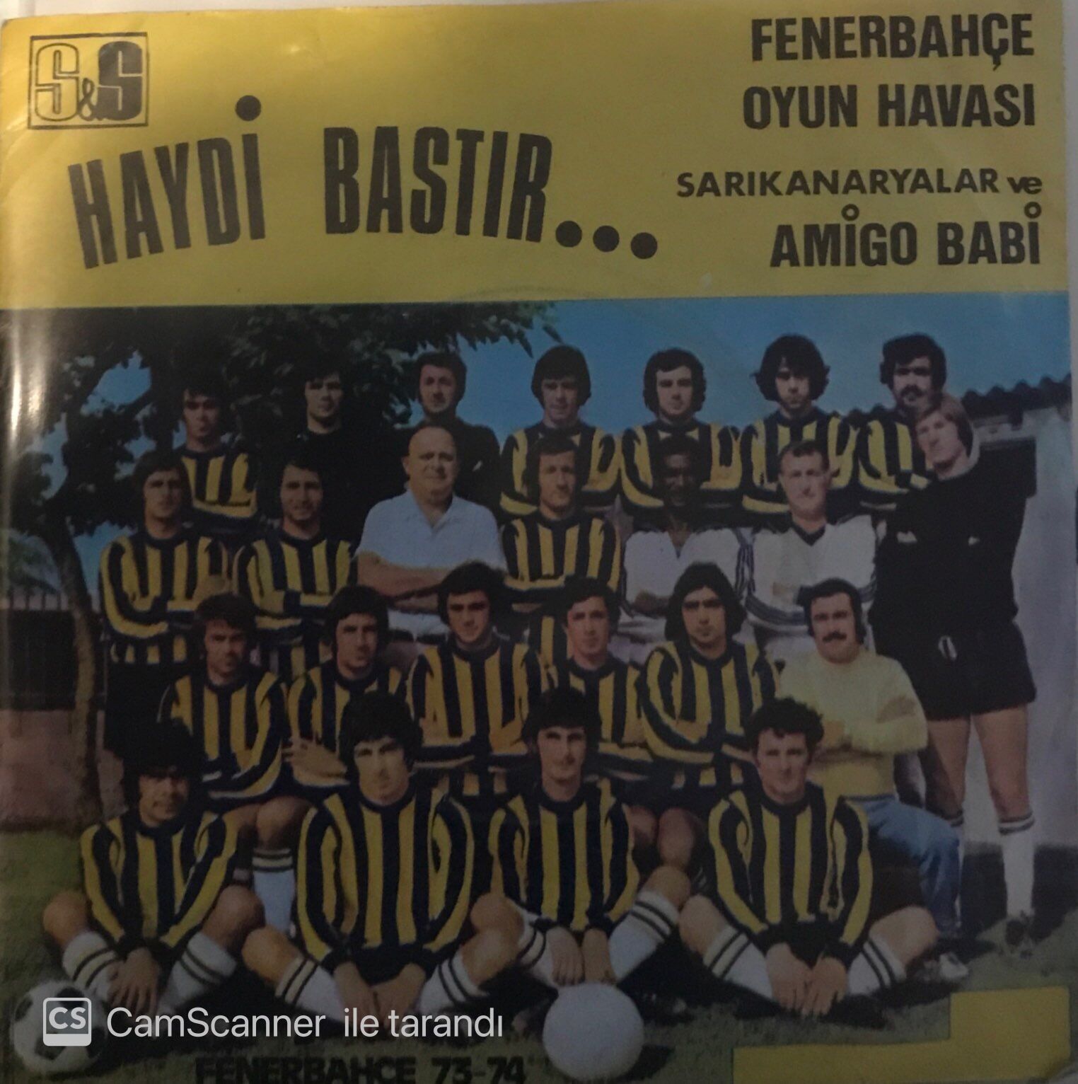 Sarı Kanaryalar ve Amigo Babi Haydi Bastır 45lik