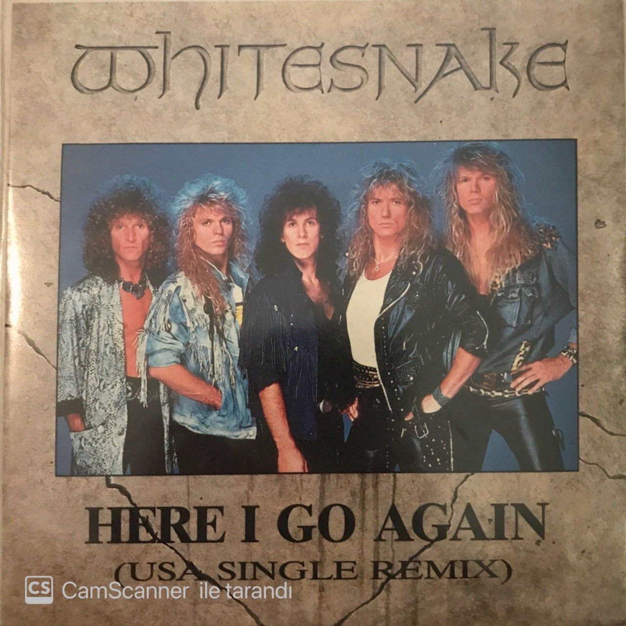 Whitesnake Here I Go Again 45lik