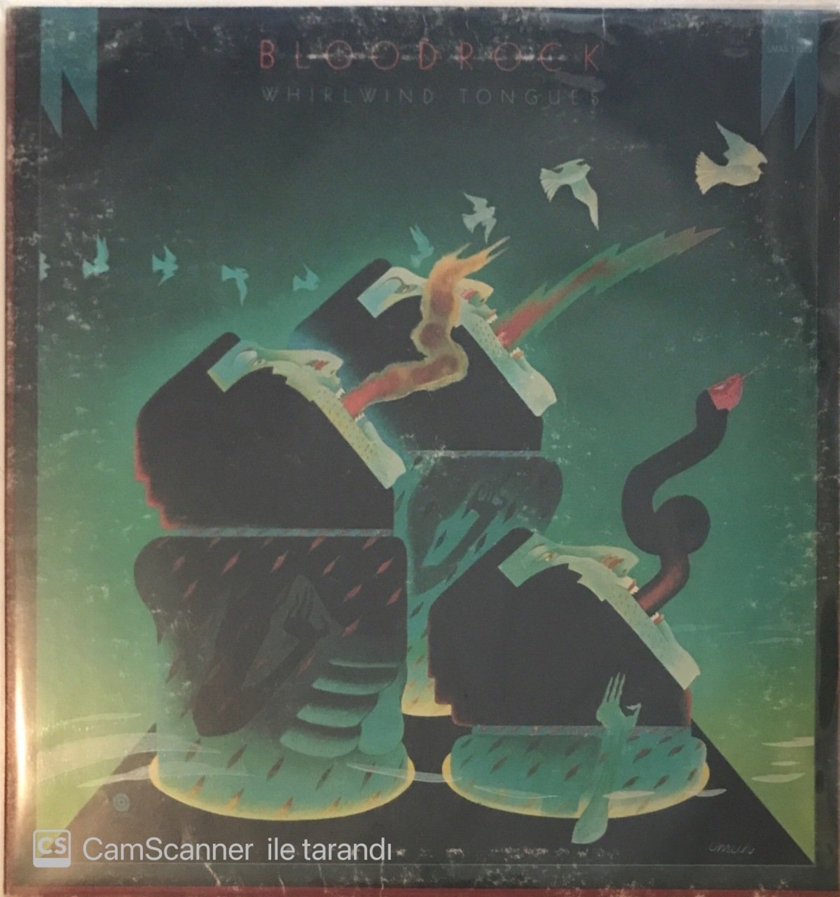 Bloodrock Whirlwind Tongues LP