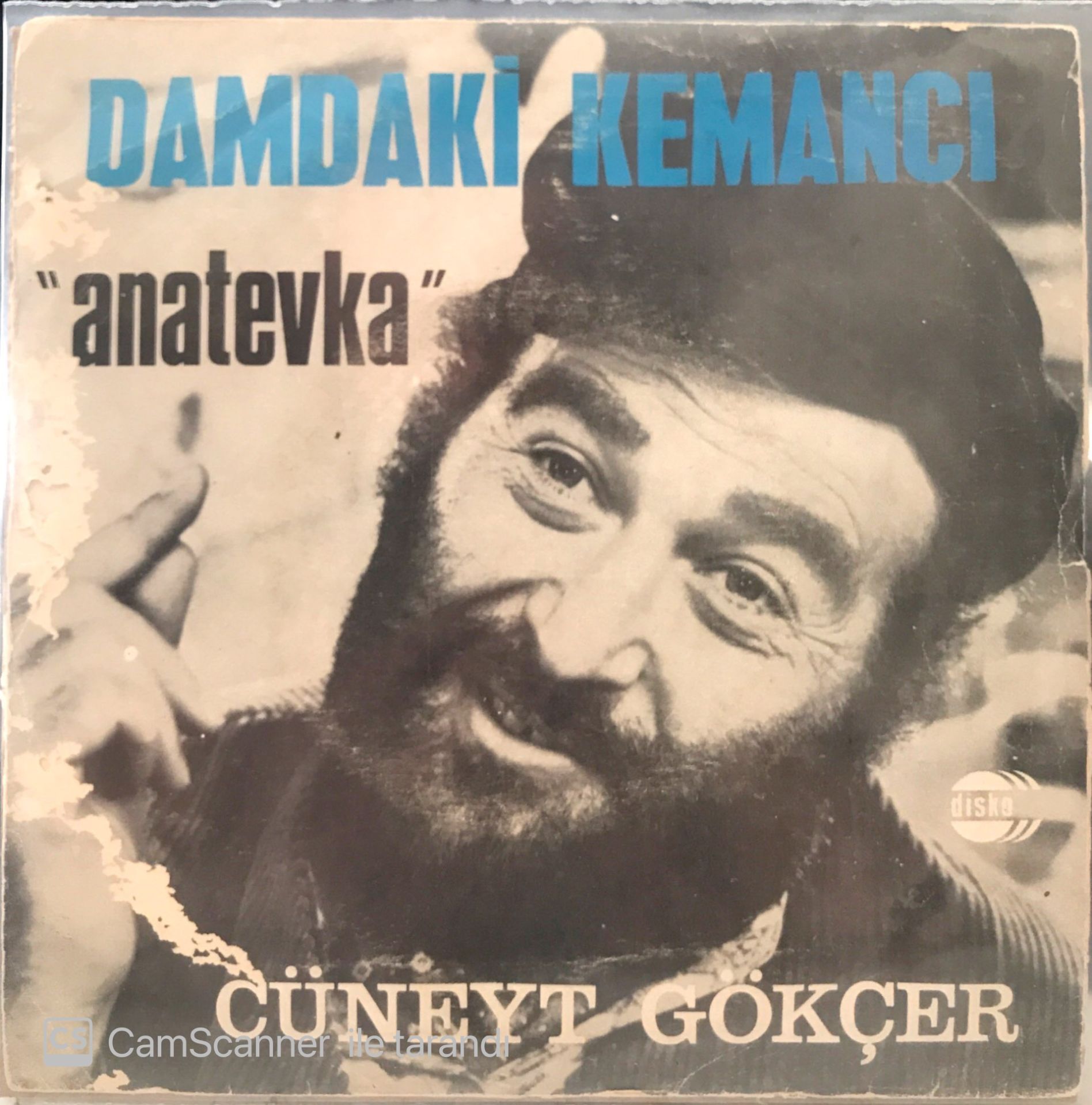 Cüneyt Gökçer - Damdaki Kemancı 45lik
