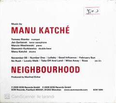 Manu Katche - Neighbourhood - CD