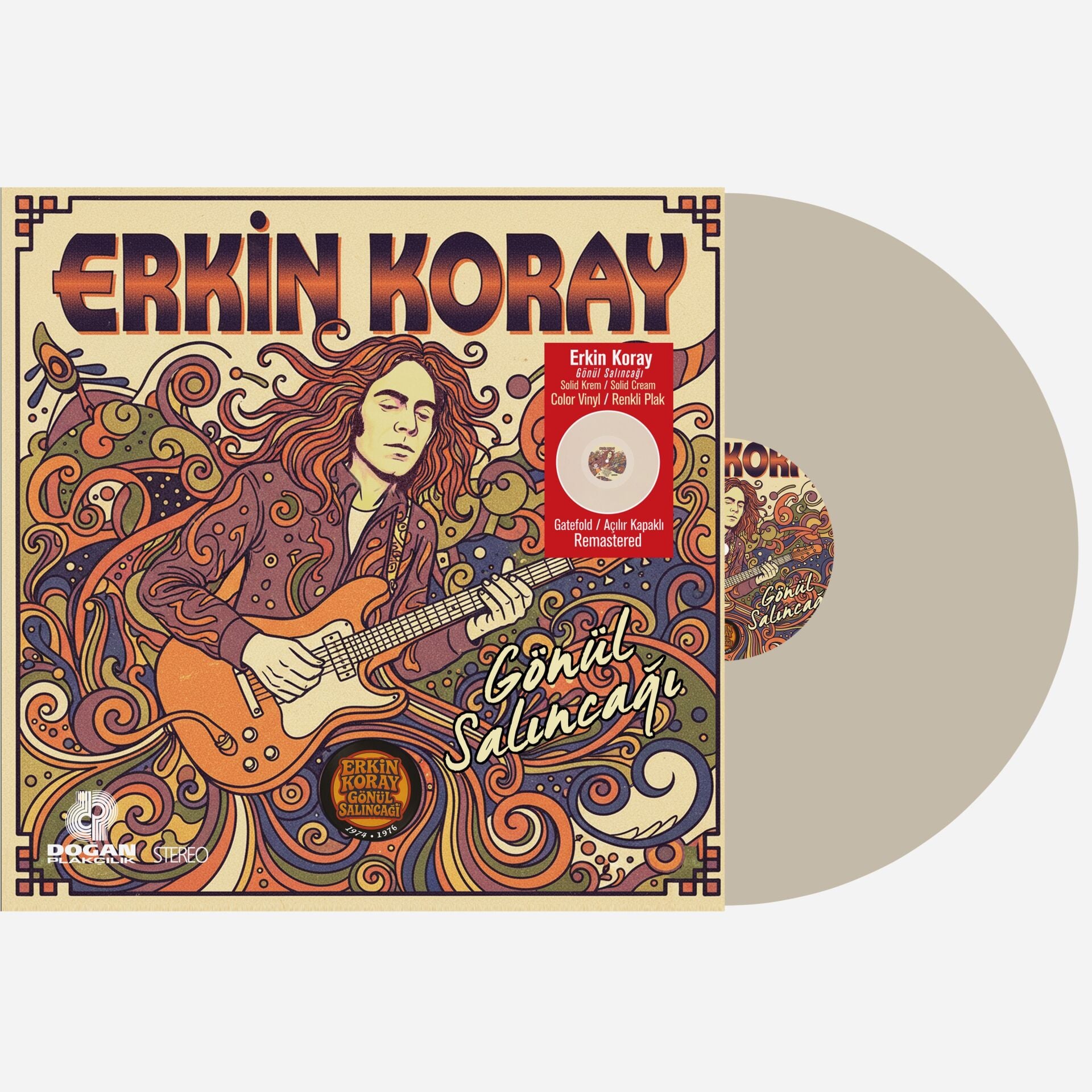 Erkin Koray - Gönül Salıncağı ( Renkli ) - LP