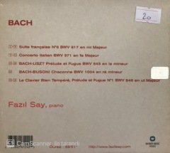 Bach Fazıl Say CD