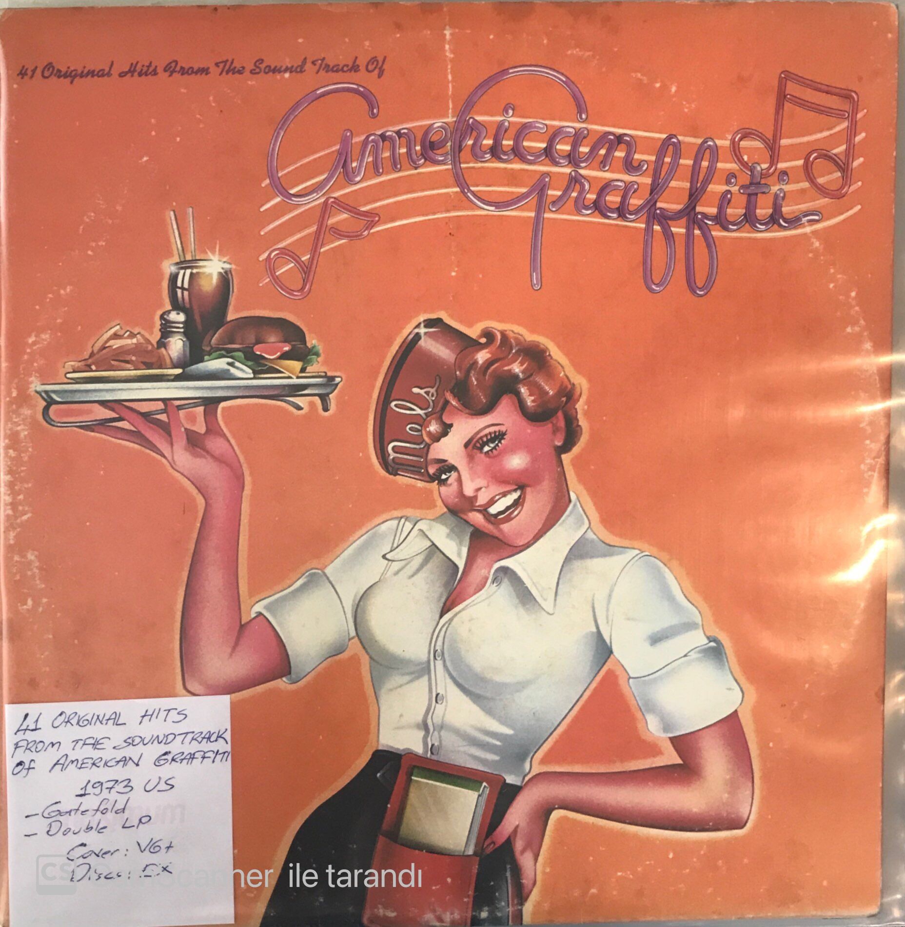 41 Original Hits From The Soundtrack Of American Grafitti Double LP