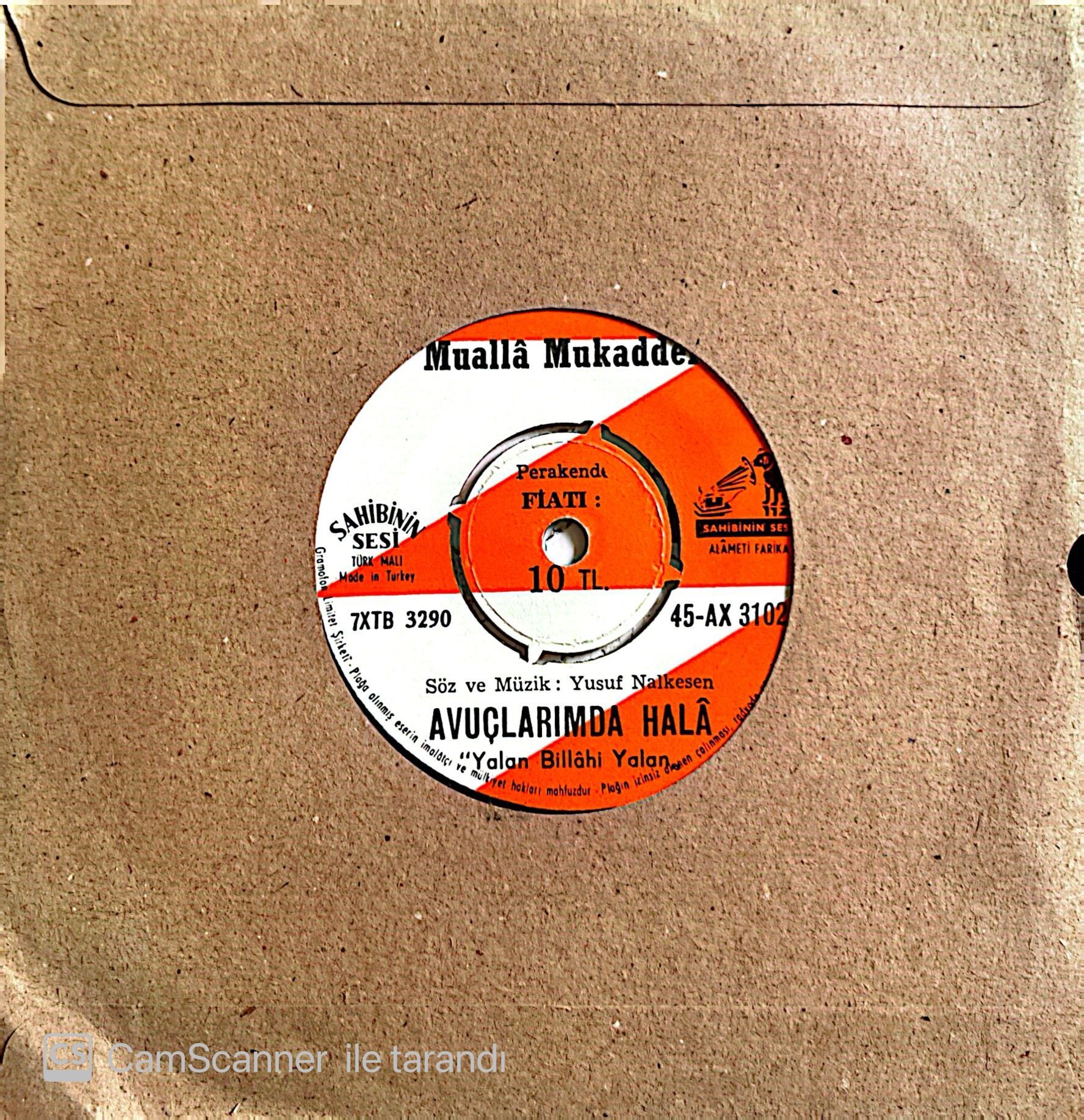 Mualla Mukadder - Avuçlarımda Hala 45lik