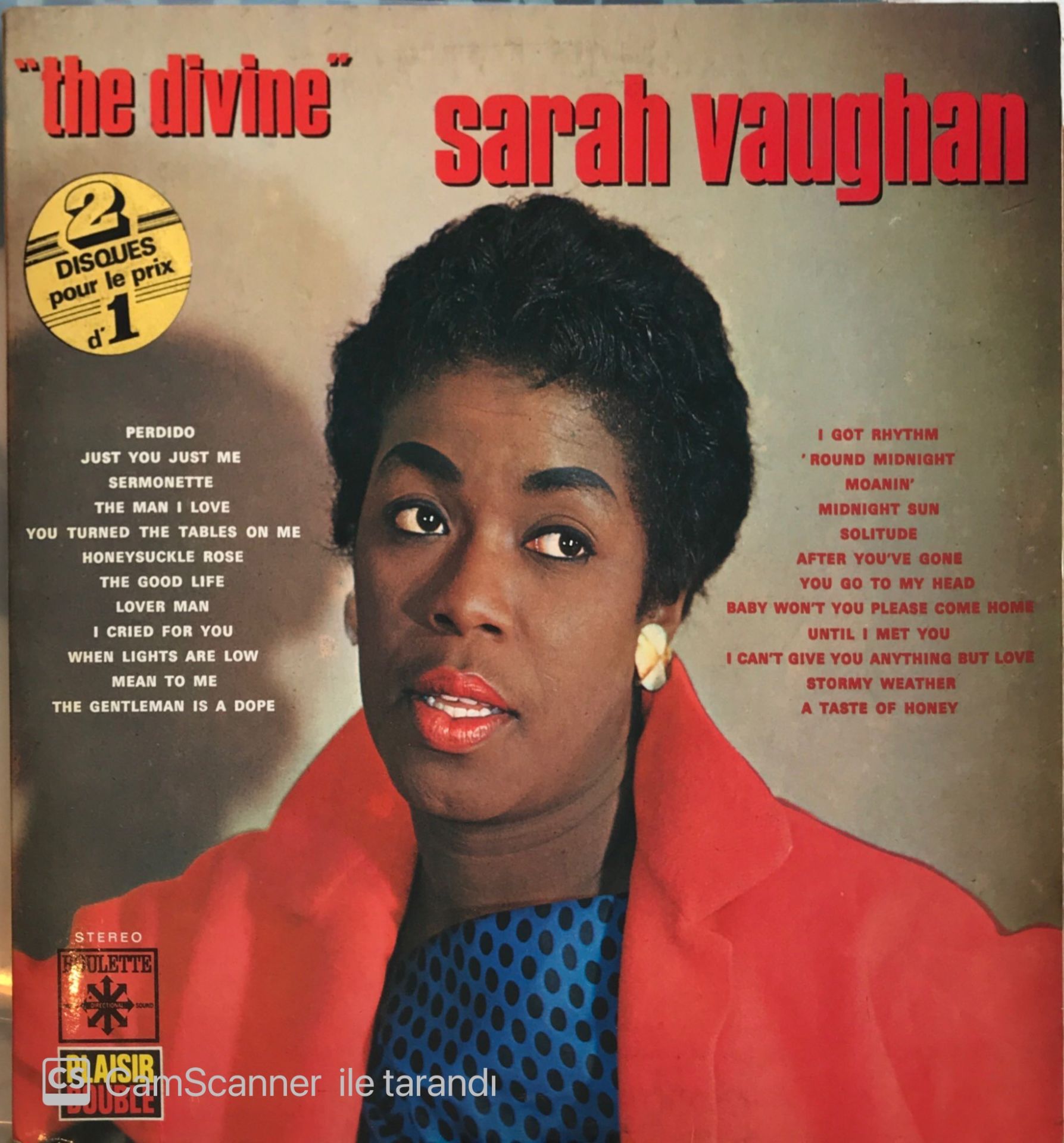 Sarah Vaughan - The Divine Double LP