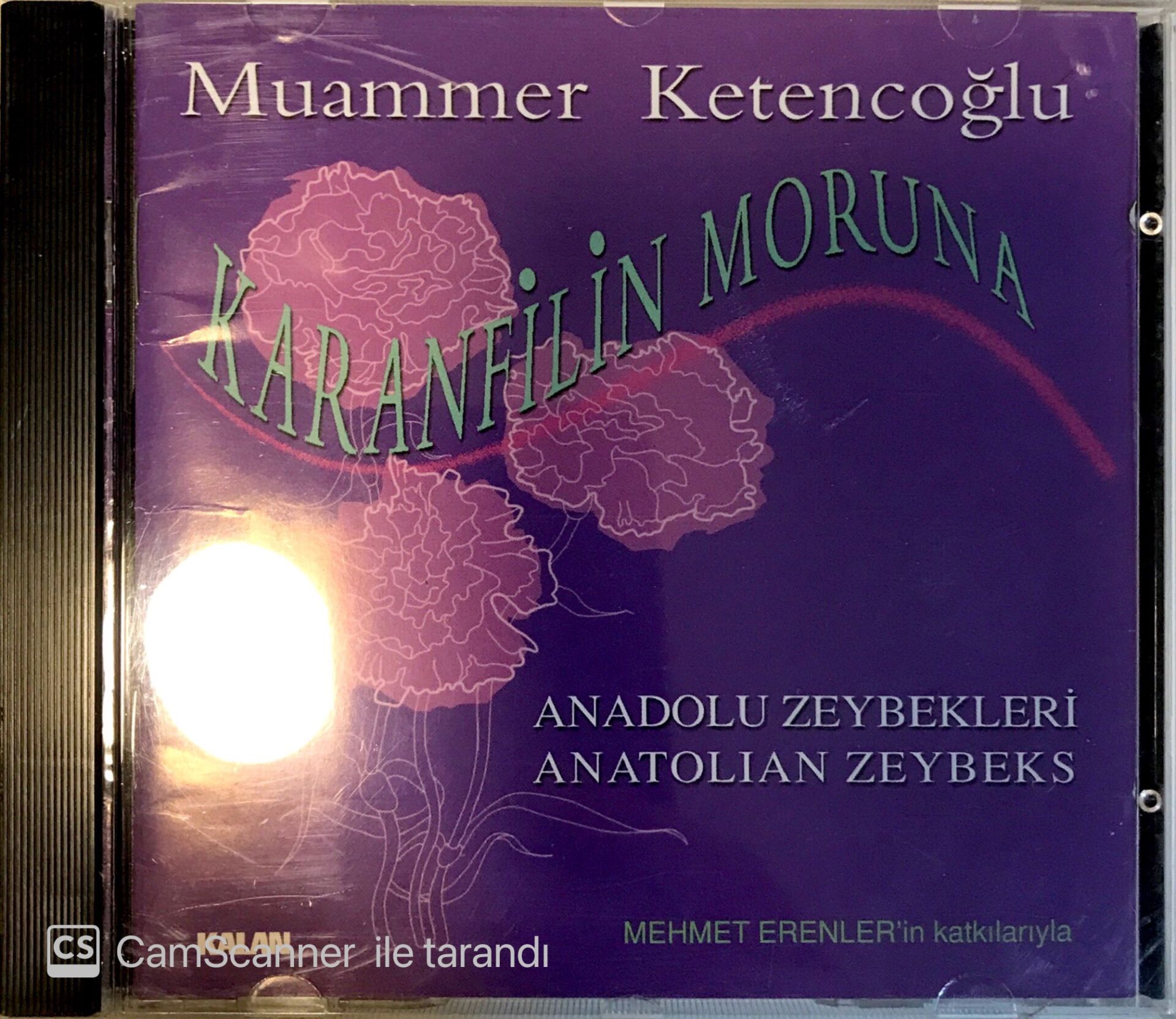 Muammer Ketenoğlu / Karanfilin Moruna - Anadolu Zeybekleri CD