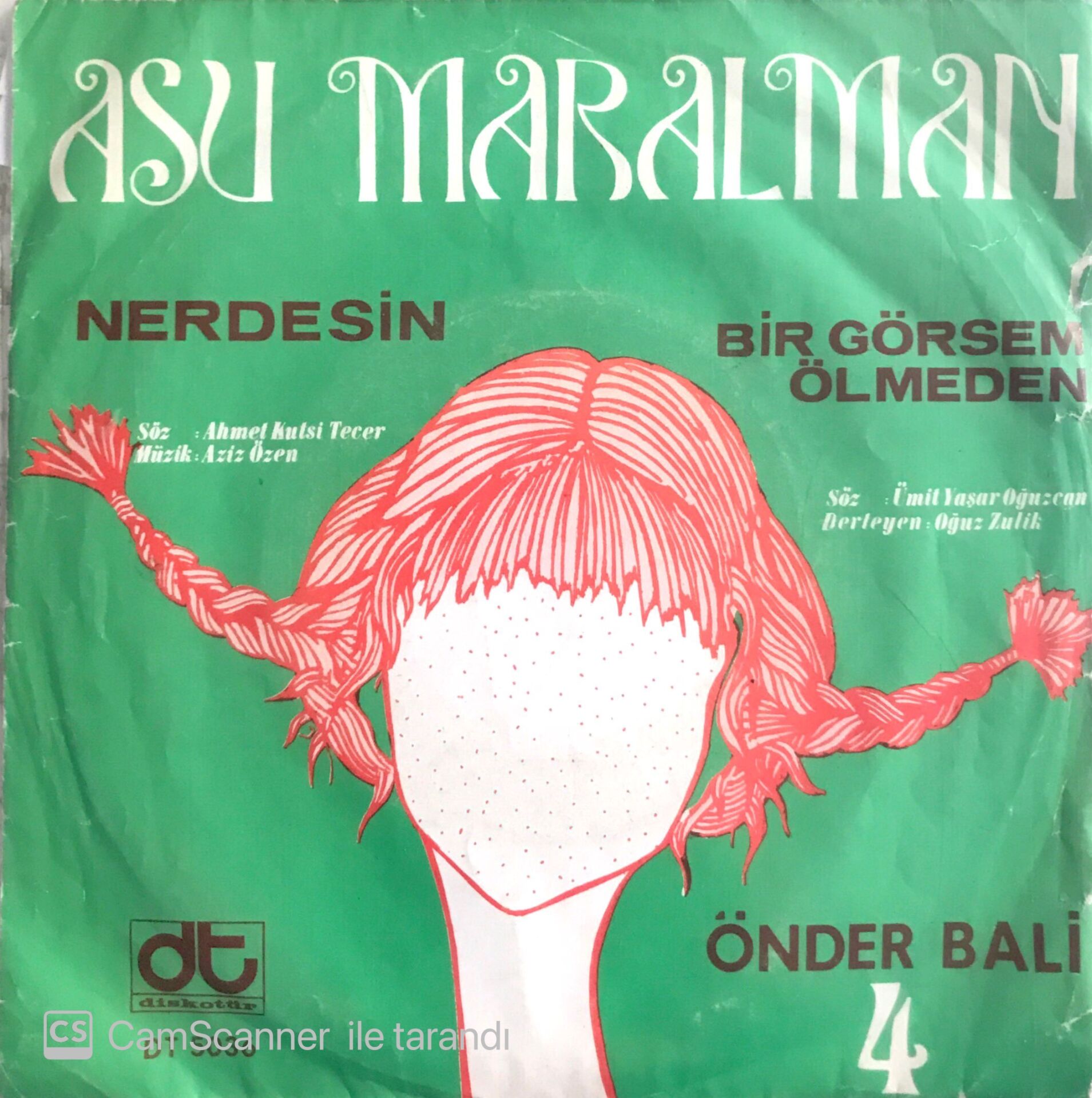 Asu Maralman Nerdesin 45lik