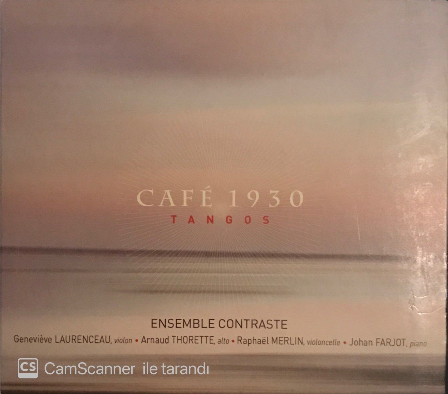 Cafe 1930 Tangos Ensemble Contraste - CD
