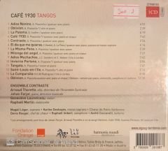 Cafe 1930 Tangos Ensemble Contraste - CD
