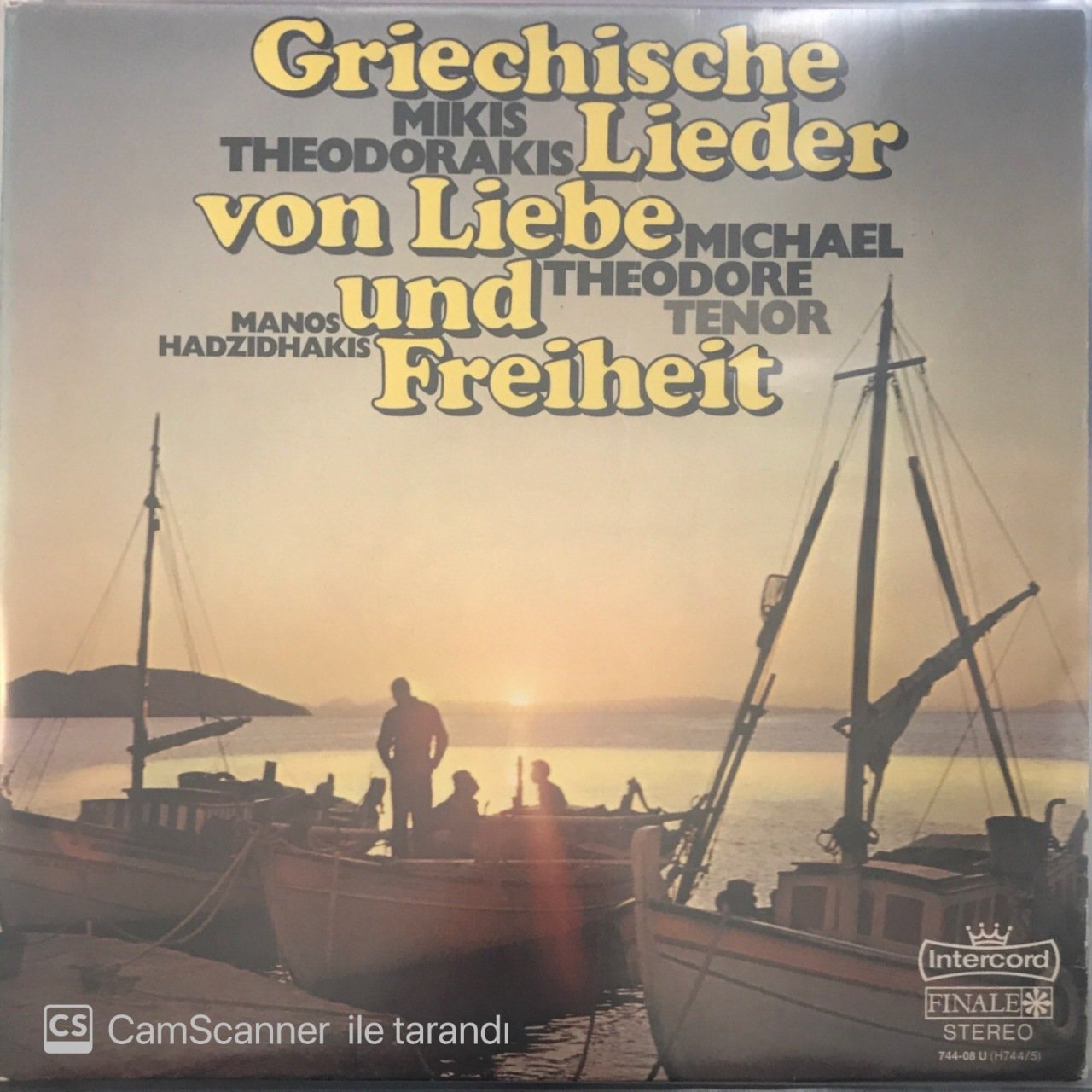 Michael Theodorakis Manos Hadzidhakis LP